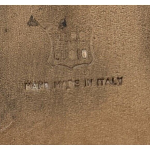 Manolo Blahnik White Black Petal Open Toe Block Heel Pumps Italy Size 5.5 - Picture 10 of 10